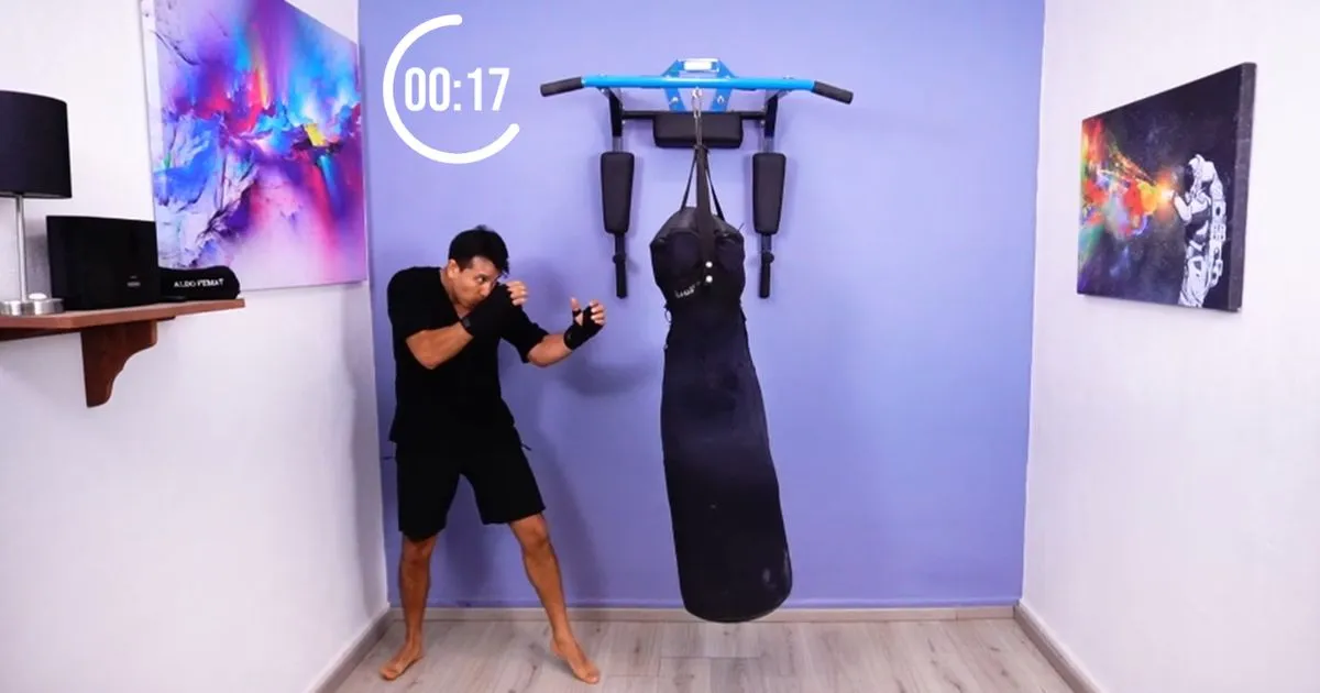 Cómo empezar un entrenamiento de boxeo en casa si eres principiante